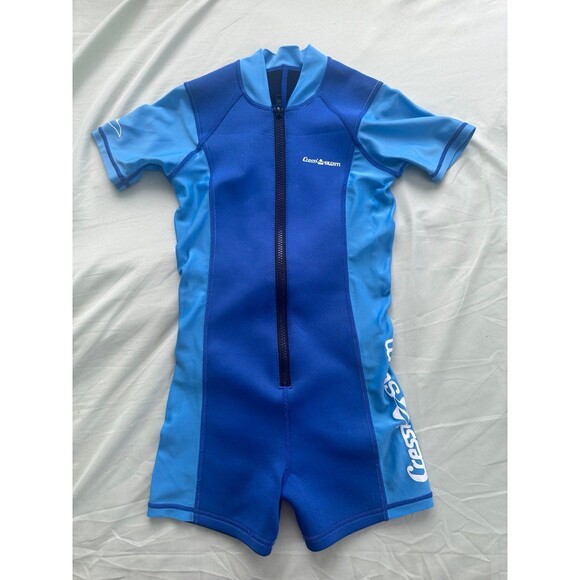 Cressi Swim Boy's 1.5mm Neoprene Elastane Shorty Spring One Piece Wetsuit XL - Picture 3 of 7